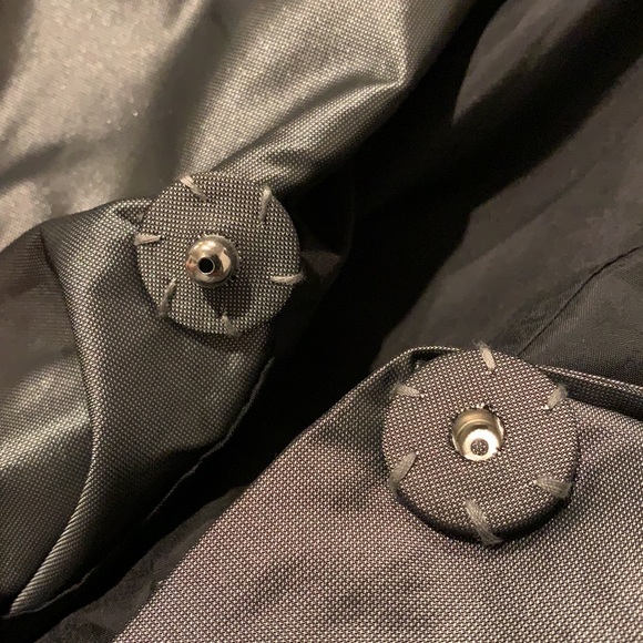 Kenneth Cole New York Metallic Trench Coat - Picture 5 of 12